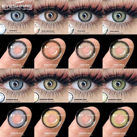 verre de contact couleur avec force|Types de lentilles de contact colorées .